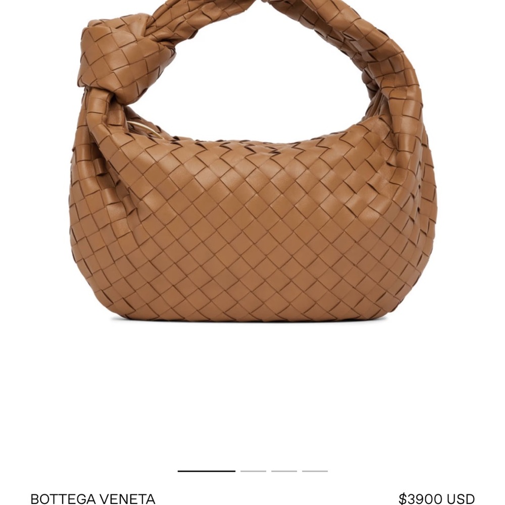 Bottega Veneta Brown Teen Jodie Shoulder Bag